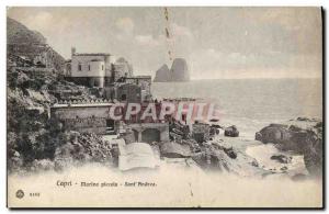 Old Postcard Capri Marina Piccola Sant Andrea