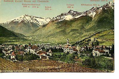 Pretty Aerial Town View Kurort Meran-Obermais-Sudtirol-It...