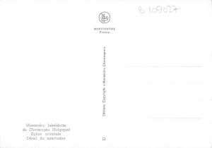 B109027 Belgium Monastere Benedictin de Chevetogne