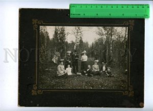 171116 Russia PERM BEREZNIKI picnic Vintage REAL PHOTO