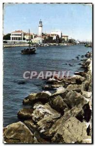 Postcard Modern Lighthouse Grau du Roi right bank of & # 39estuaire Great Rubin