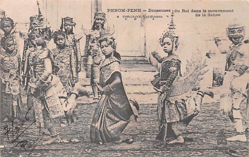 Dancers Cambodia, Cambodge 1906 