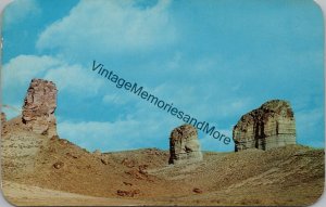 Buttes at Green River Wyoming Postcard PC271