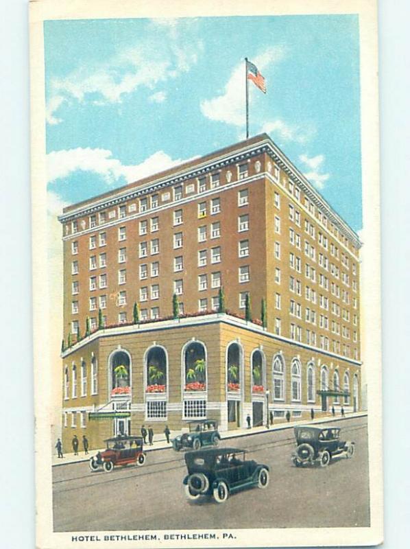 W-Border HOTEL SCENE Bethlehem Pennsylvania PA H0350