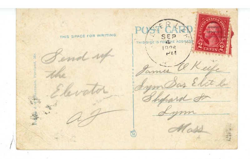 NH - Lancaster. Central Park  (creases)