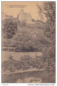 Le Chateau Vu De La Riviere, Sainte-Suzanne (Mayenne), France, 1900-1910s