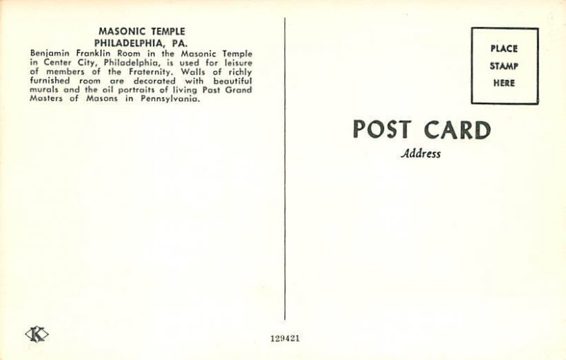 Masonic Temple Philadelphia PA