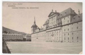 El Escorial Fachada Principal Del Monasterio Madrid Spain postcard