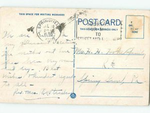 W-Border POSTCARD FROM Dayton Ohio OH HM8552