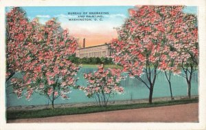 Postcard Bureau of Engraving and Printing Washington DC