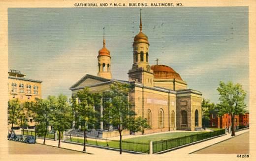 MD - Baltimore, Cathedral & YMCA Building