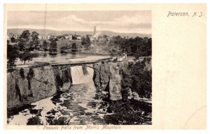 New Jersey   Paterson ,passaic Falls from Morris Mountain