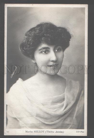 103462 Marthe MELLOT Theatre Antoine BALLET DANCER old PHOTO