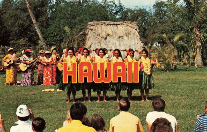 Postcard Kodak Hula Show Hawaii