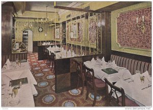 Ground Floor Dining Room, Chez Salange Restaurant, LONDON, England, PU-1978