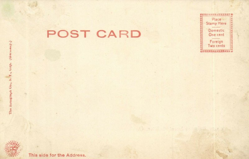 PC CPA US, OH, BELLAIRE, BELMONT STREET, Vintage Postcard (b21270)