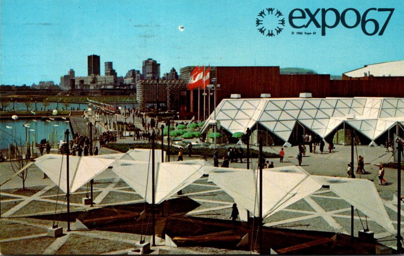 Montreal Expo67 General View On Ile Sainte-Helene 1967