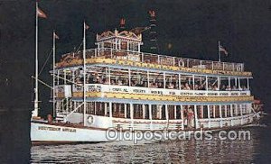 Southern Belle Showboat, Fort Lauderdale, Florida, FL USA Ferry Ship Unused 