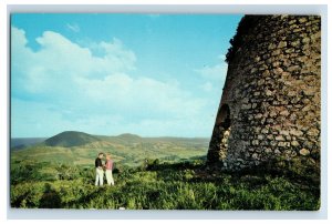 Vintage Bodkin Mill Overlooking Fountain Valley Canada Postcard P85E