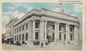 DALLAS , Texas, 1910s ; City National Bank