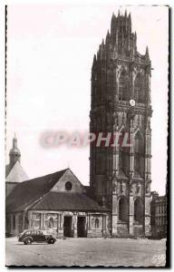 Verneuil sur Avre - The Madeleine Church - Postcard Modern