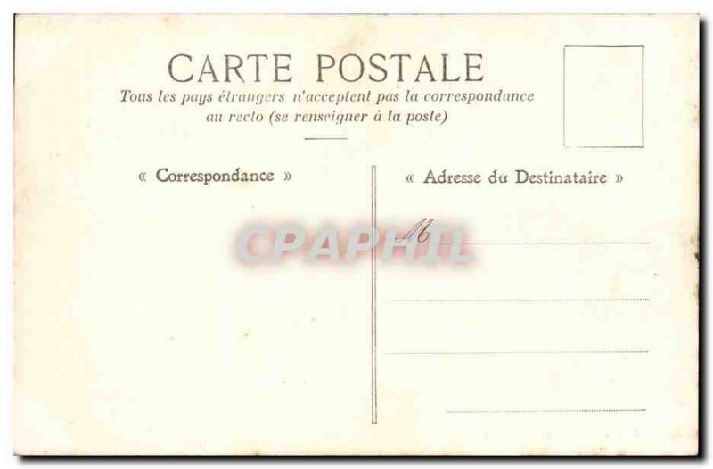 Mayenne Postcard Old Basilica and castle