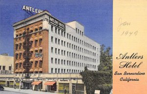 Antlers Hotel San Bernardino California  