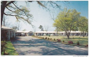 Exterior,  The Carolinian Motel,  Wilmington,  North Carolina,  PU_1957