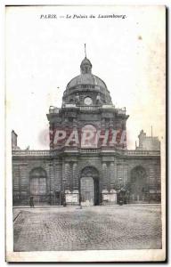 Old Postcard The Paris Luxembourg Palace