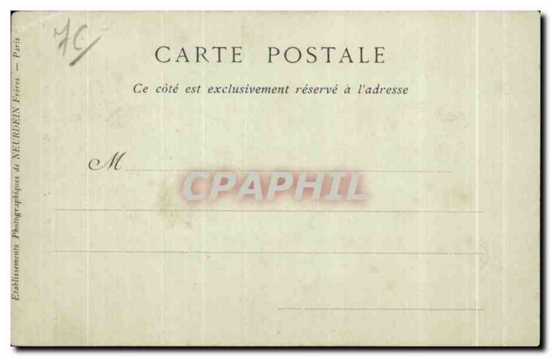 Old Postcard Etretat Chamber Demoiselles