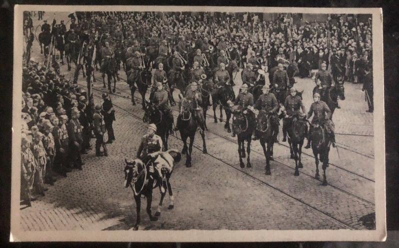 Mint Belgium RPPC Postcard Solemn Funeral Of HM Queen Astrid