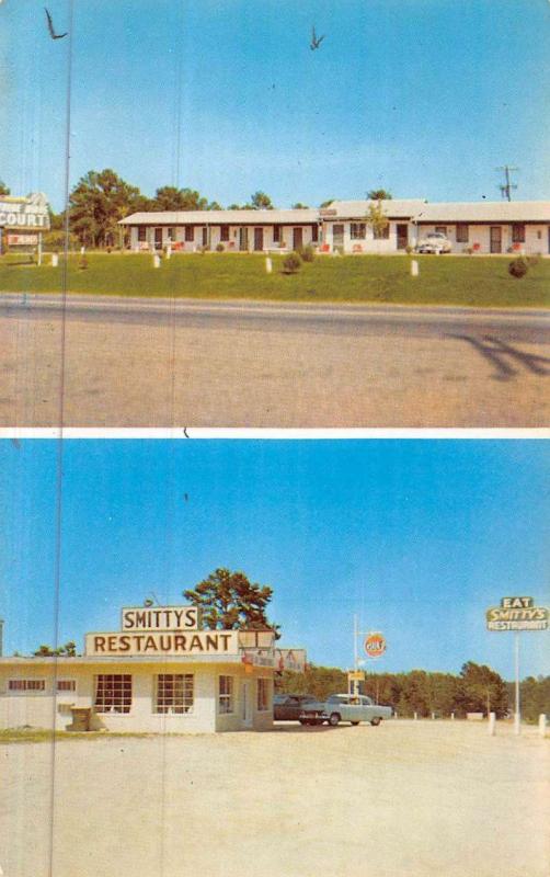 Ulmers South Carolina Trade Winds Court Multiview Vintage Postcard K46704