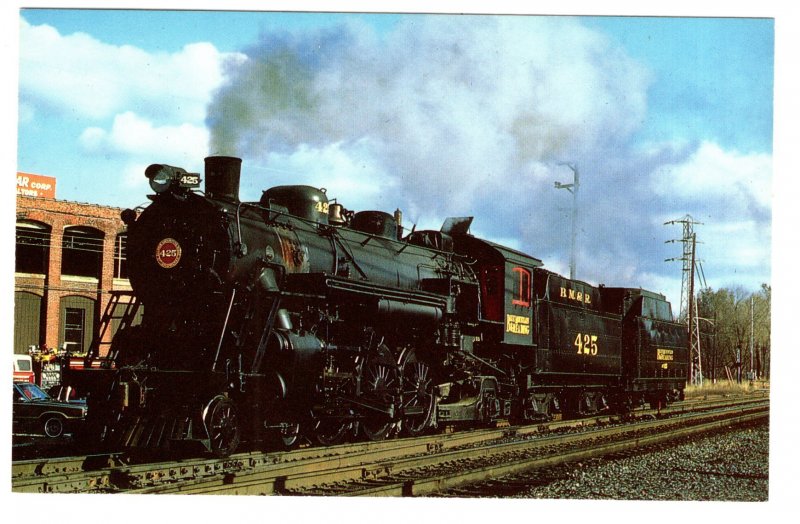 Blue Mountain & Reading Locomotive 425. Train