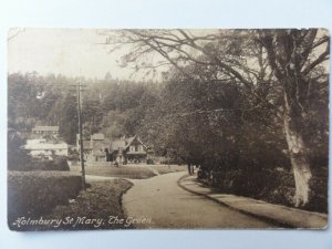 Surrey HOLMBURY ST MARY The Green c1915 by Frith 66760