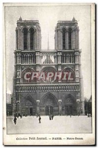 Old Postcard Paris Notre Dame