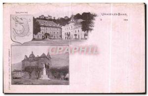 Old Postcard Dauphine Uriage Les Bains L Etablissement Thermal