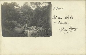 indochina, Vietnam, ANNAM, Cap Varella (1904) RPPC Postcard China Chinese Stamp