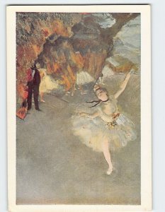 Postcard Dancer on the stage By Edgar Degas, Musée du Louvre, Paris, France