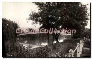 Postcard Old Esbly S and M The Marne Bridge