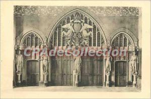 Old Postcard Chateau de Pierrefonds Preuses Hall The Preux