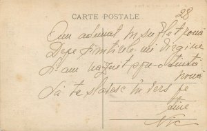 Africa Algeria Bougie Hotel des Postes building architecture vintage postcard