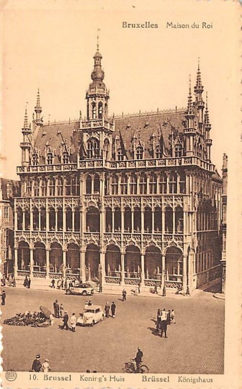 Maison du Roi Bruxelles Belgium Unused 