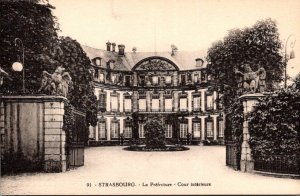 France Strasbourg La Prefecture Cour interieure