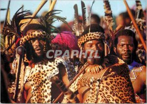 Postcard Modern Ulundi KwaZulu Southern Africa Folklore