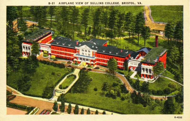 VA - Bristol. Sullins College, Aerial View