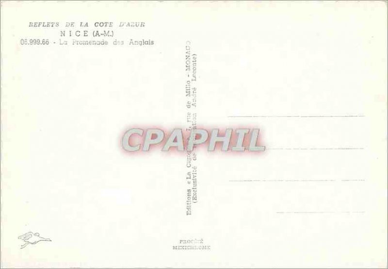 Postcard Modern AM Nice Promenade des Anglais