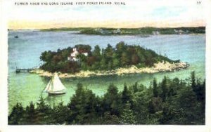 Pumkin Knob & Long Island in Peaks Island, Maine