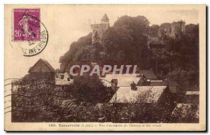 Tancarville - View of the Castle - Old Postcard