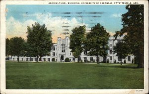 Fayetteville University of Arkansas AR Agricultural Bldg Vintage Postcard