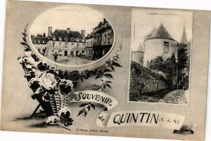 CPA Souvenir de QUINTIN (243514)